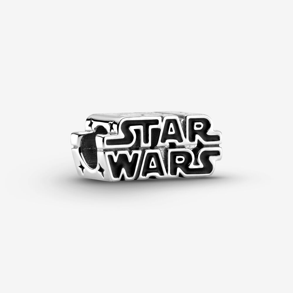 pandora 925 silver shining 3d logo charm