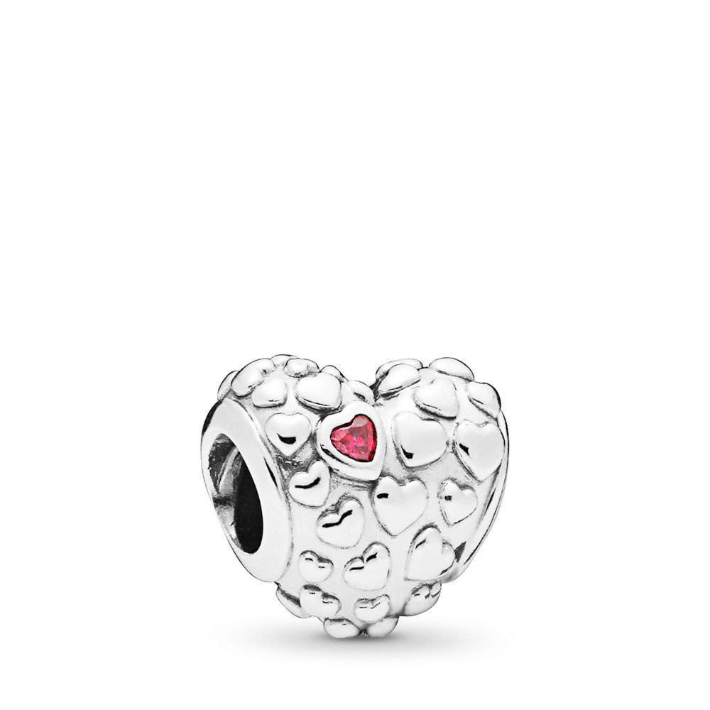 Pandora 'Mum in a Million' Heart Charm Bead