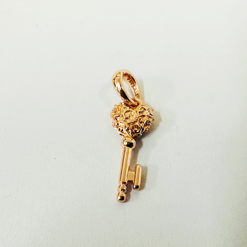 pandora 925 ale rose gold bracelet charm bead ale r met