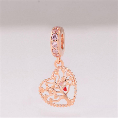 Pandora ALE R Rose Gold Tree Of Love Pendant Charm