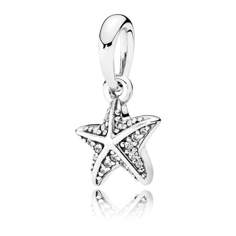 pandora tropical starfish pendant charm s925 ale