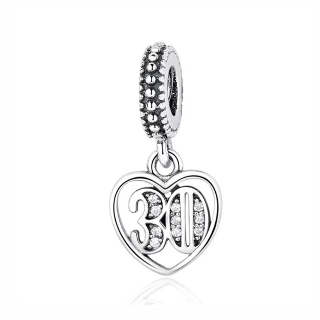 Pandora 30th Celebration Years Of Love Anniversary Birthday Charm