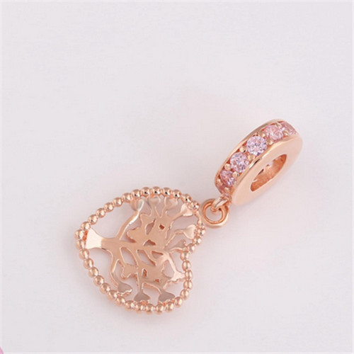 Pandora ALE R Rose Gold Tree Of Love Pendant Charm