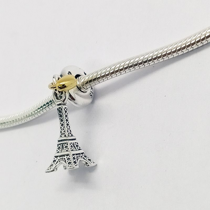 pandora charm bead eiffel tower pendant s925 ale