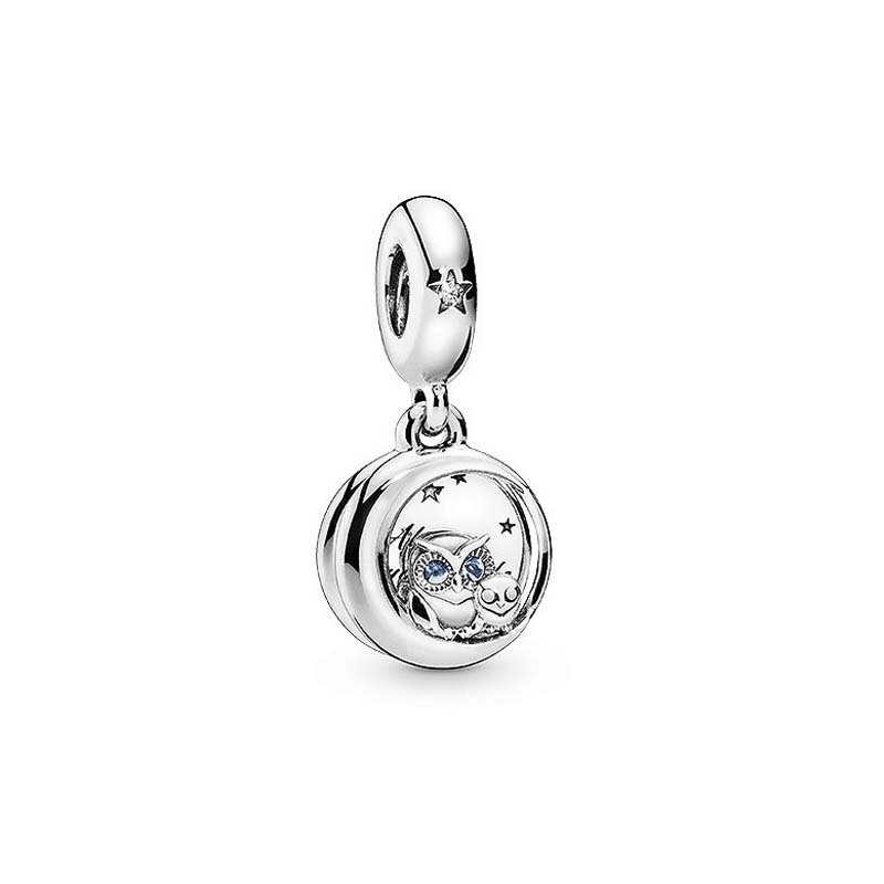Pandora 'Always by your side OWL' Dangle Charm