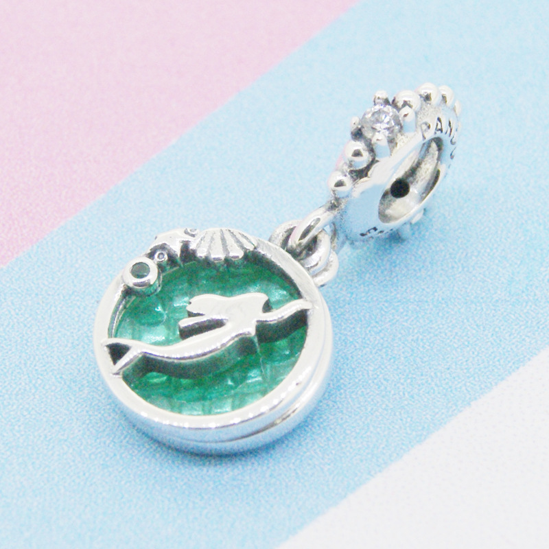 PANDORA Ariel Dangle Pendant Charm Silver S925 ALE