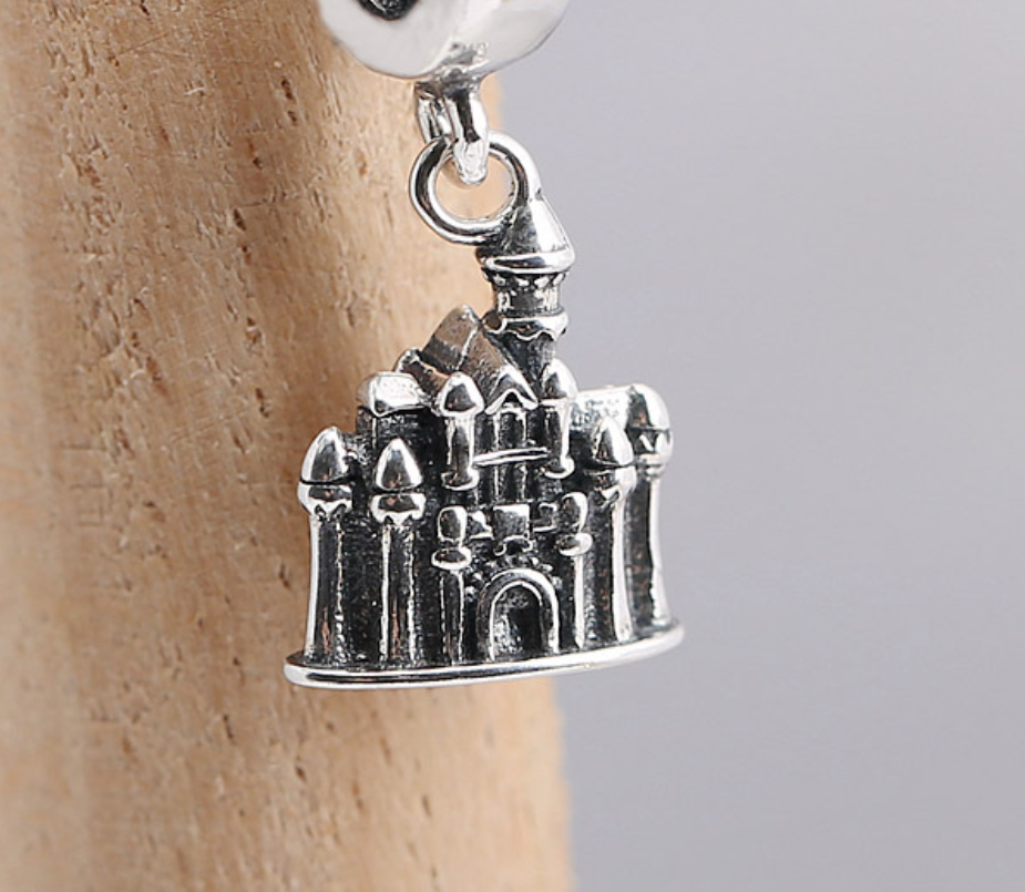 pandora ale 925 solid silver hongkong castle pendant charm