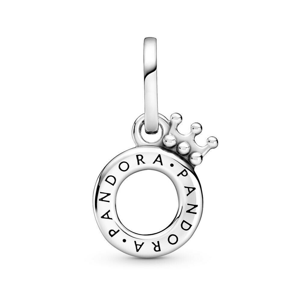 pandora signature open centre crown o pendant s925 ale