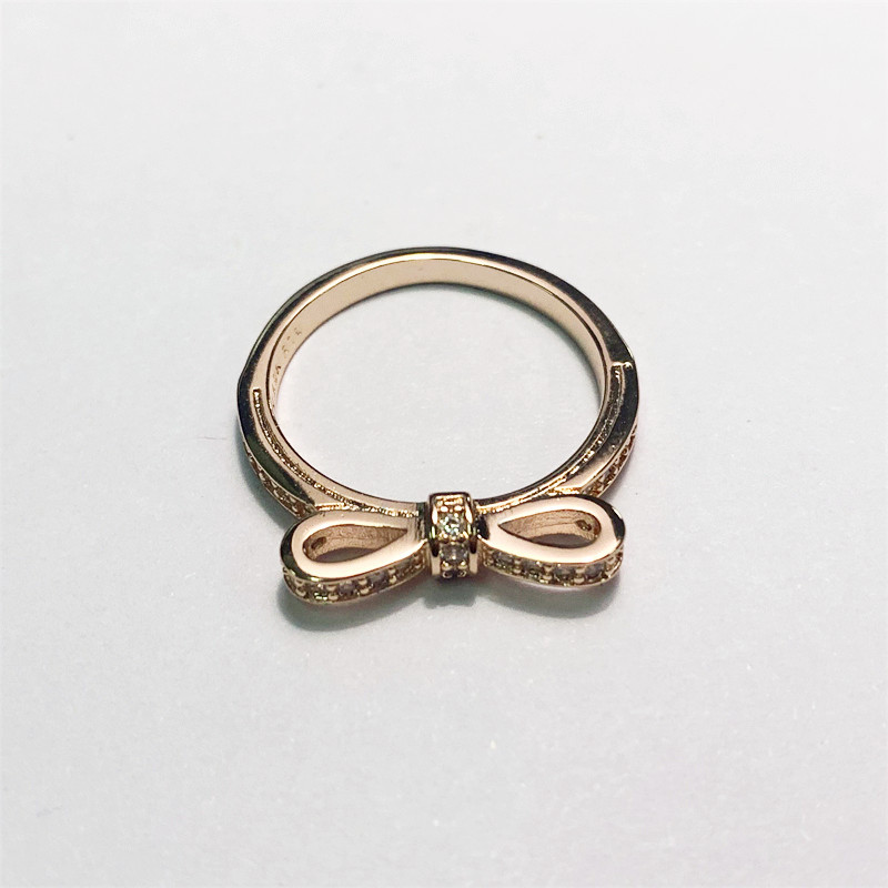 Pandora Sterling Silver Bow Ring