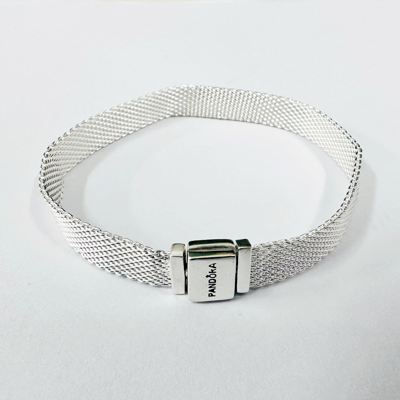 pandora reflexions mesh bracelet collection