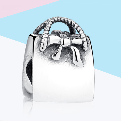 Pandora Shopping Bag charm Silver S925 ALE