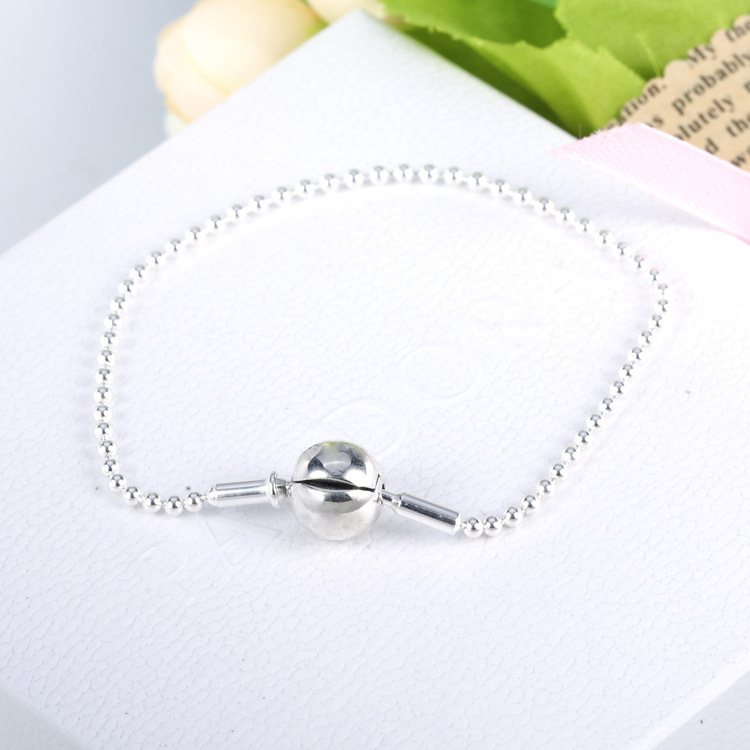 BNIB PANDORA Beaded ESSENCE/ME Bracelet Silver