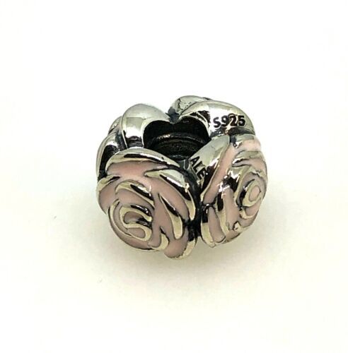 pandora rose garden pink enamel charm s925 ale