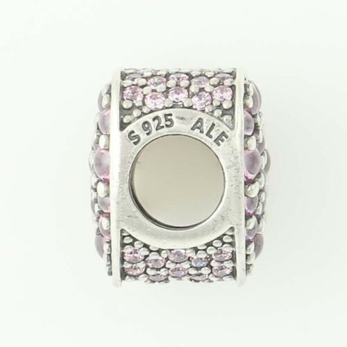 Pandora Pink Dazzling Heart S925 ALE Sterling Silver Charm