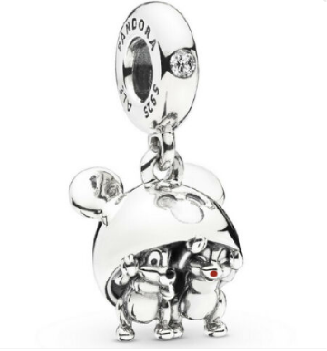 Pandora Charm Pendant Chip & Dale S925 ALE
