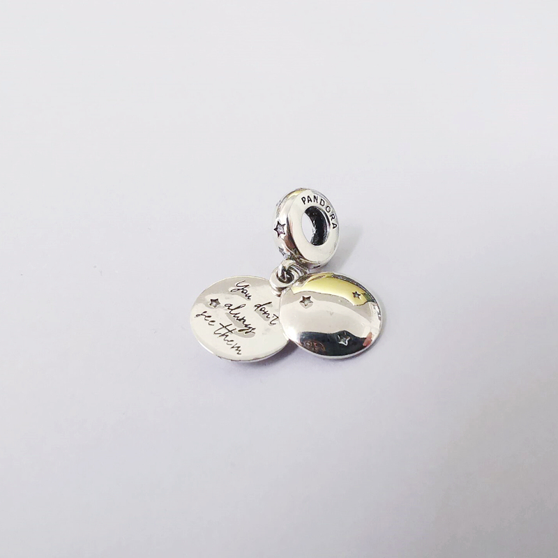 silver pandora forever sisters family love charm