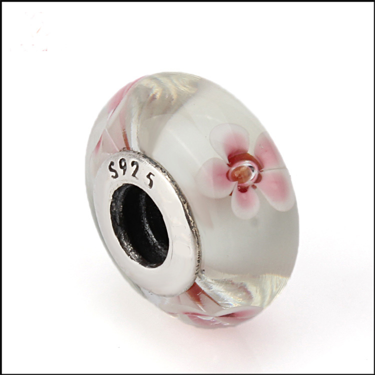 murano glass charm With Gift Bag pandora