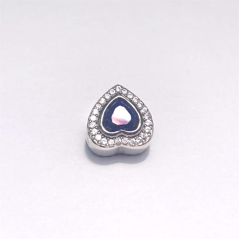 Pandora Blue Crystal Sparkling Love S925 ALE Charm
