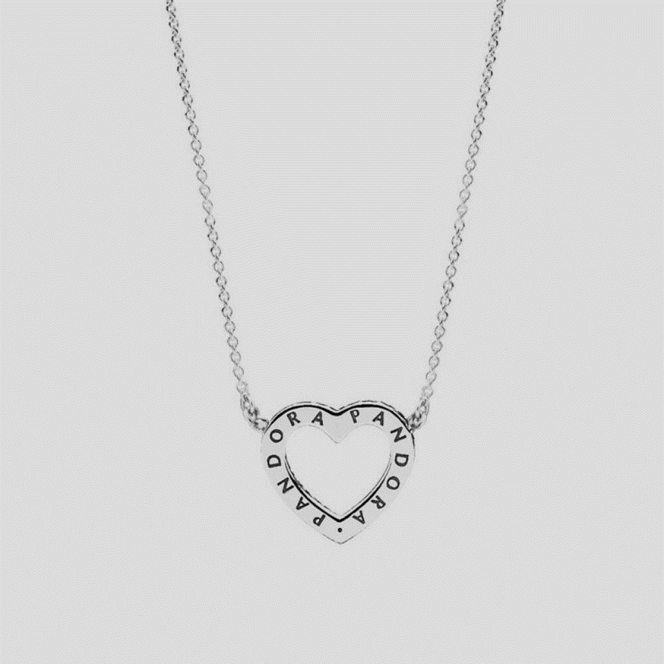 PANDORA LOVING HEARTS NECKLACE -45CM