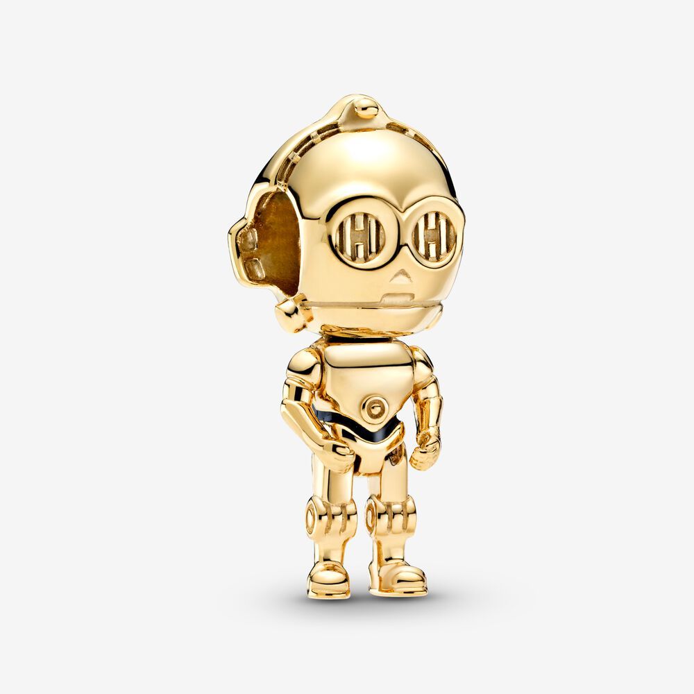 pandora shine c-3po charm pendant
