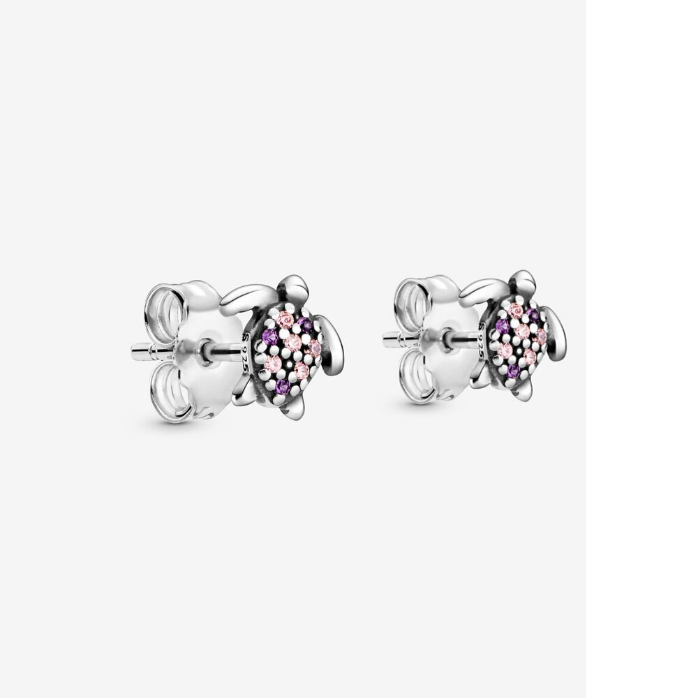 pandora one sea turtles earrings