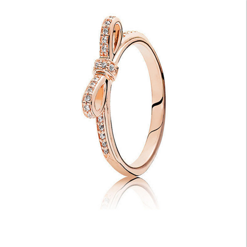 Pandora Sterling Silver Bow Ring