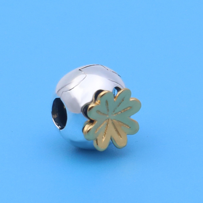 pandora shining clover clip s925 ale