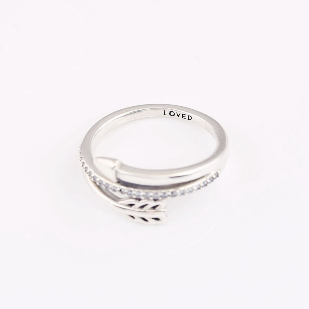 pandora wrap around arrow ring