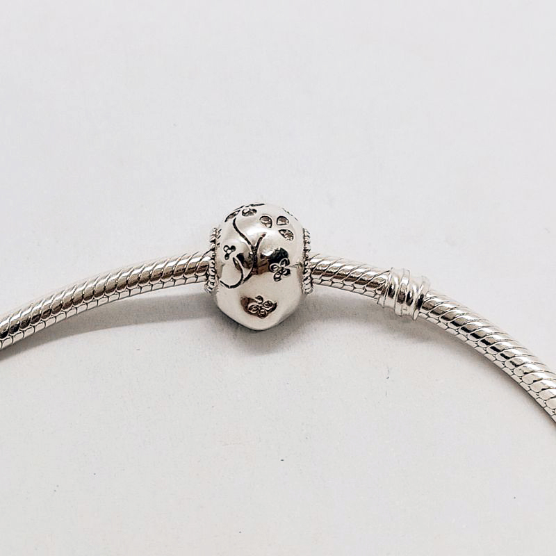 Pandora Sparkling Skull Charm ALE S925