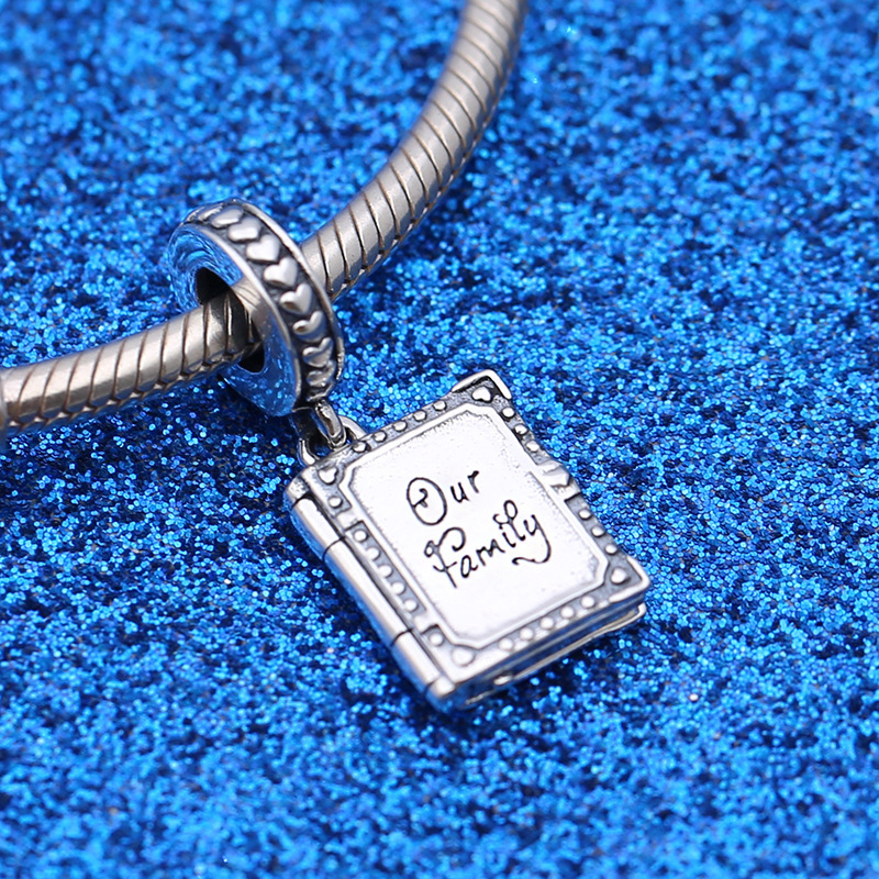 pandora family book pendant charm s925 ale