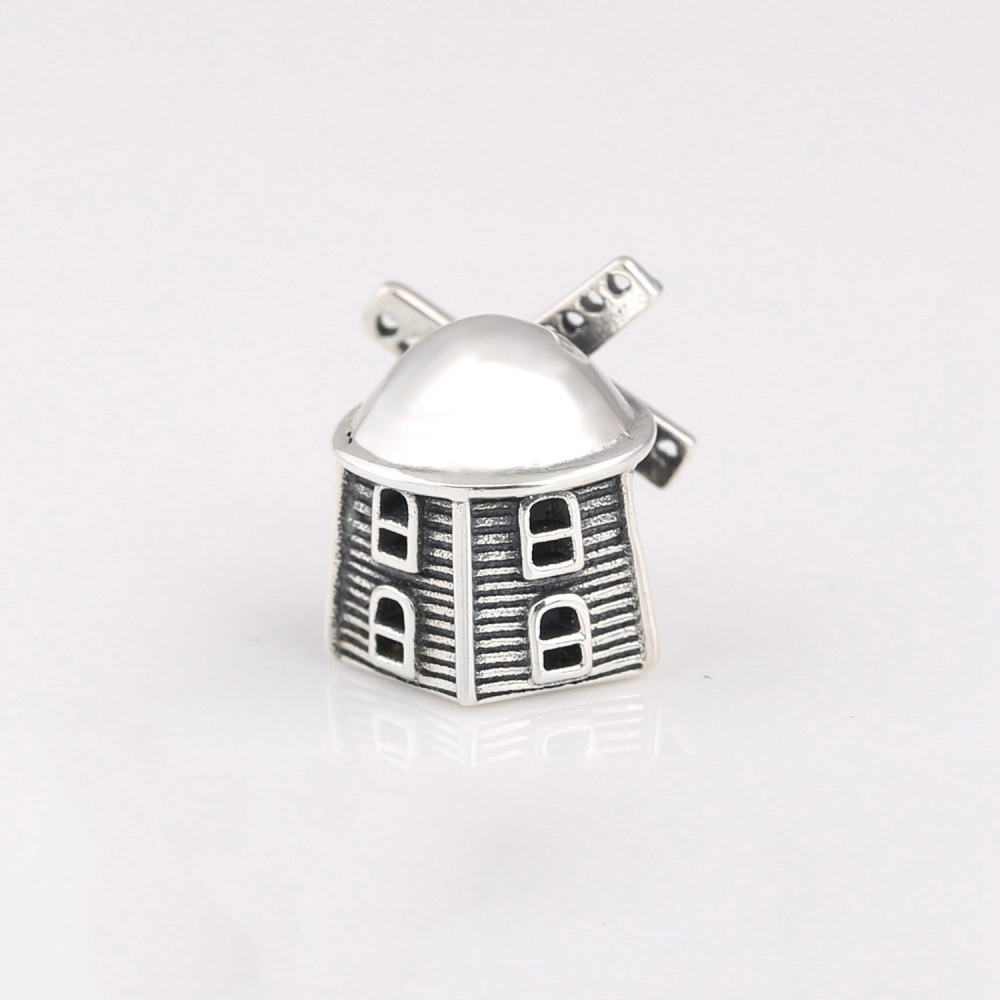 Pandora SILVER WINDMILL Charm