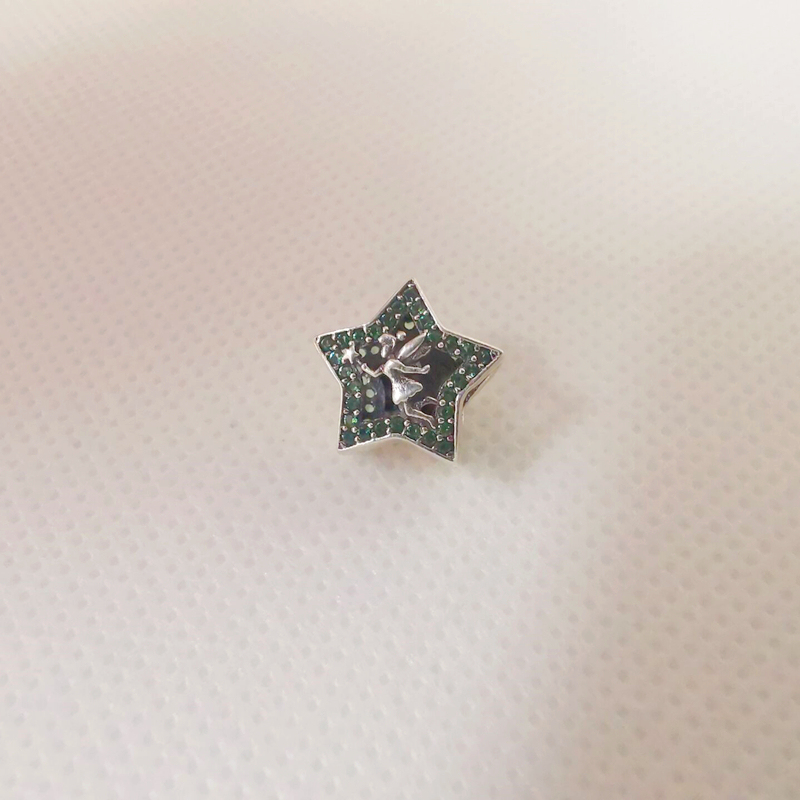 new pandora peter pan tinkerbell star charm