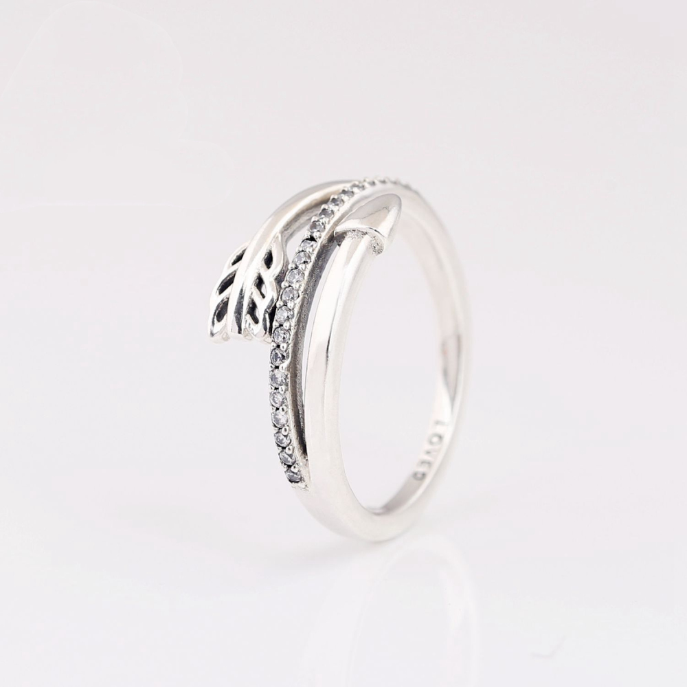pandora wrap around arrow ring
