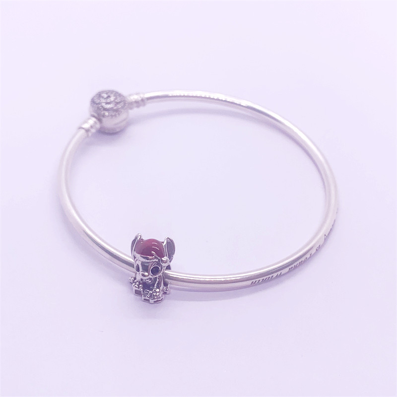 Pandora Stitch Christmas Charm