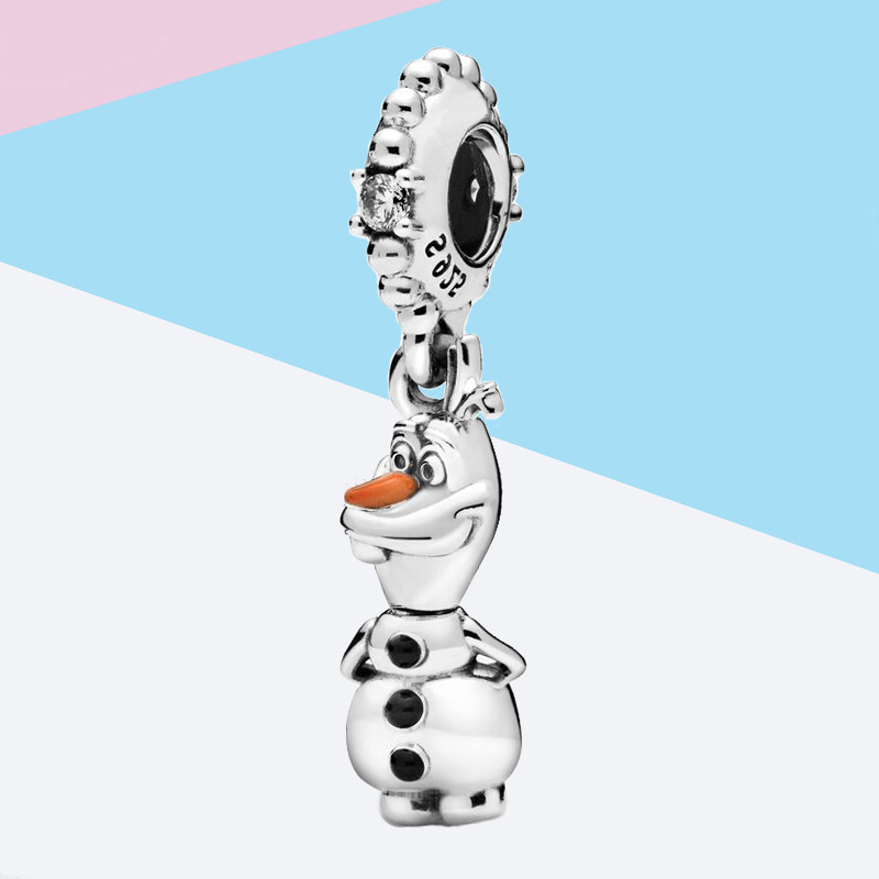 pandora Frozen Olaf Dangle Charm