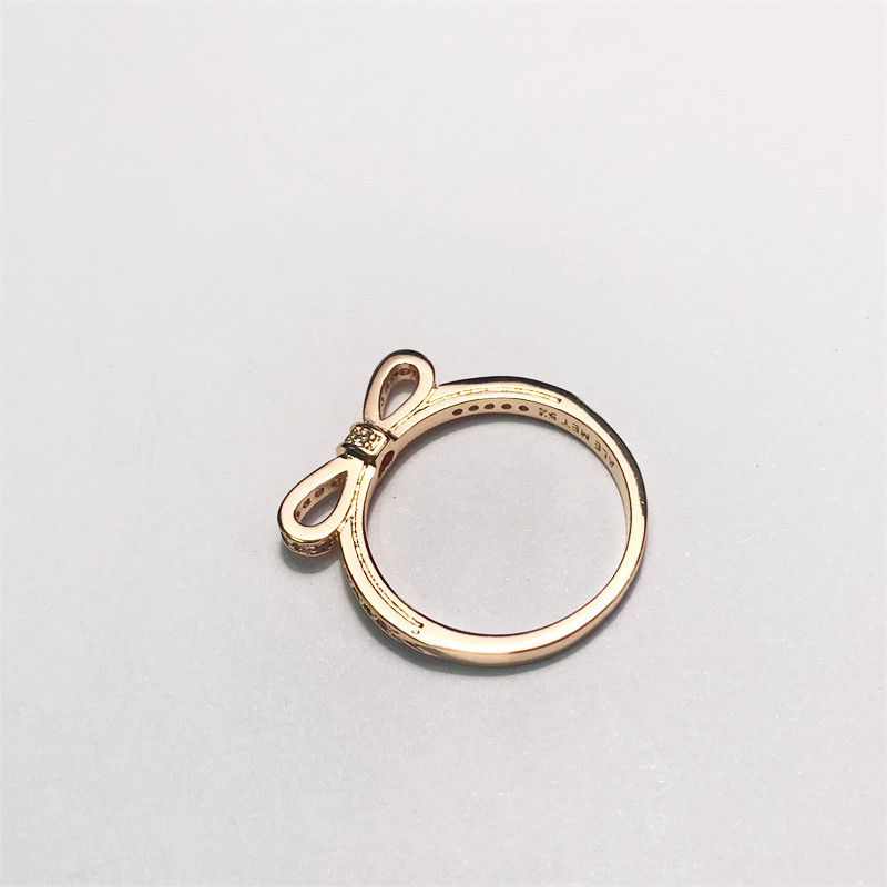 Pandora Sterling Silver Bow Ring