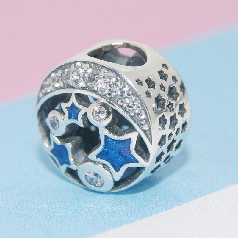 Pandora Silver Vintage Night Sky Charm