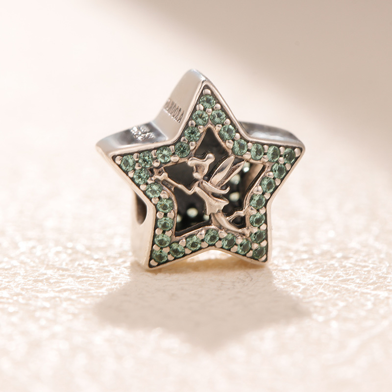 new pandora peter pan tinkerbell star charm