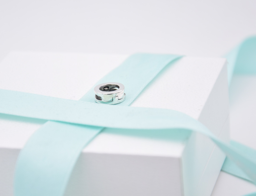 pandora​ shine ​charm c​lip reflexions​ pandora logo​ s925 ale