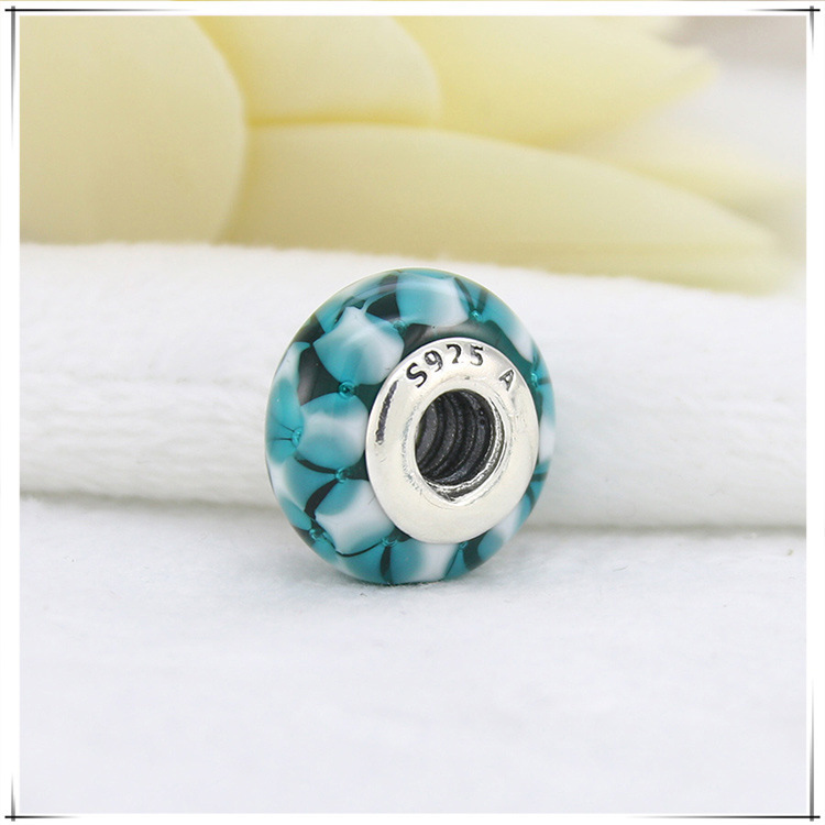Charm Teal lattice With Bag Pandora