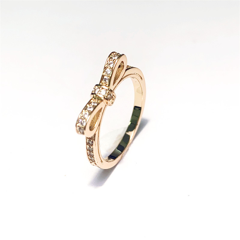 Pandora Sterling Silver Bow Ring