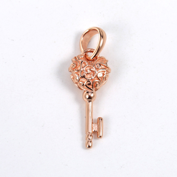 pandora 925 ale rose gold bracelet charm bead ale r met