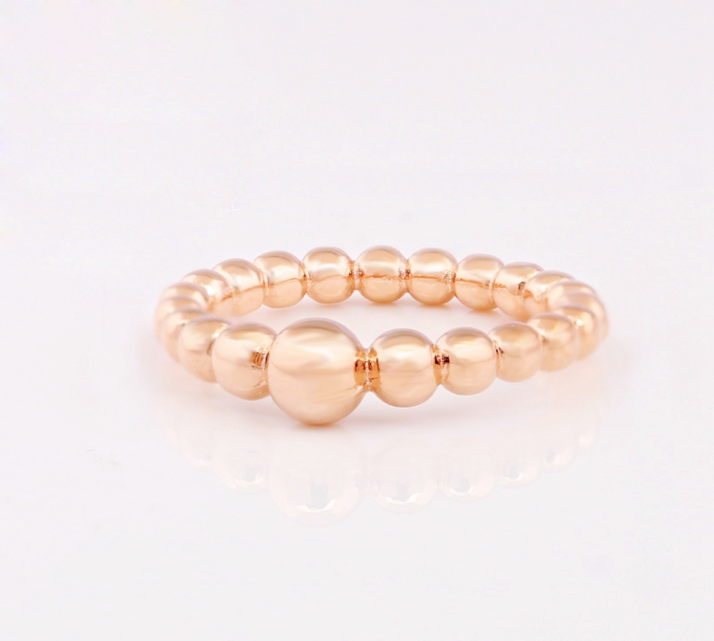 pandora rose string of beads ring fall