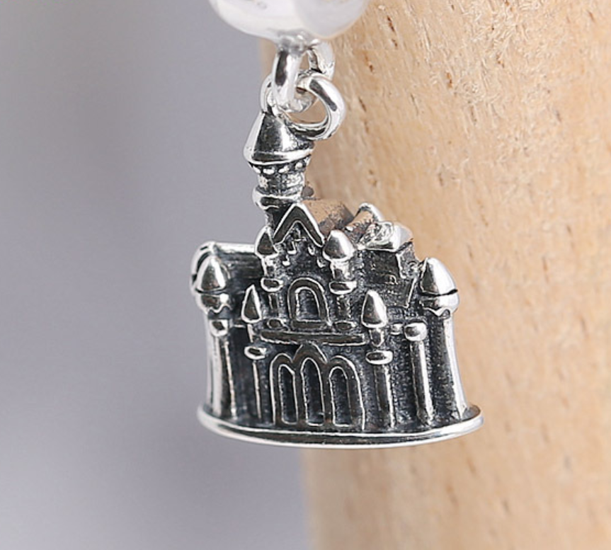 pandora ale 925 solid silver hongkong castle pendant charm