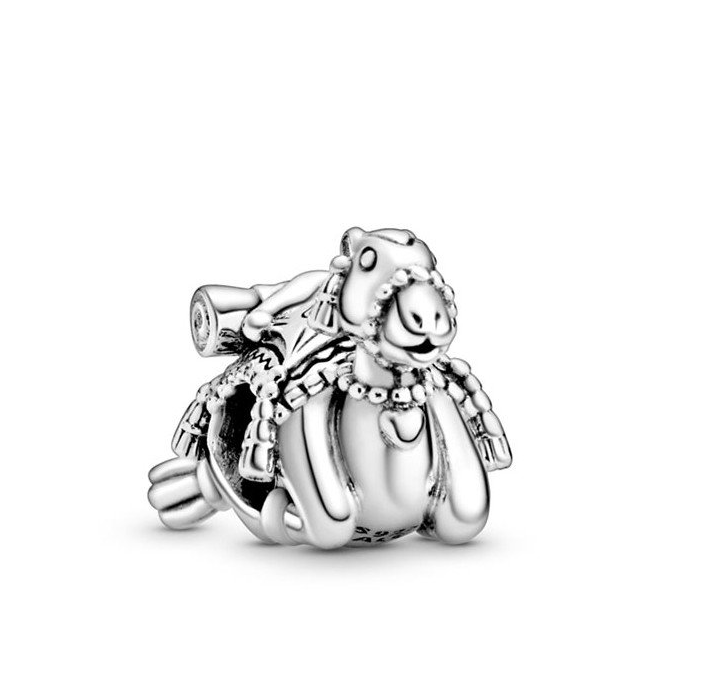 pandora camel charm woman sterling silver s925