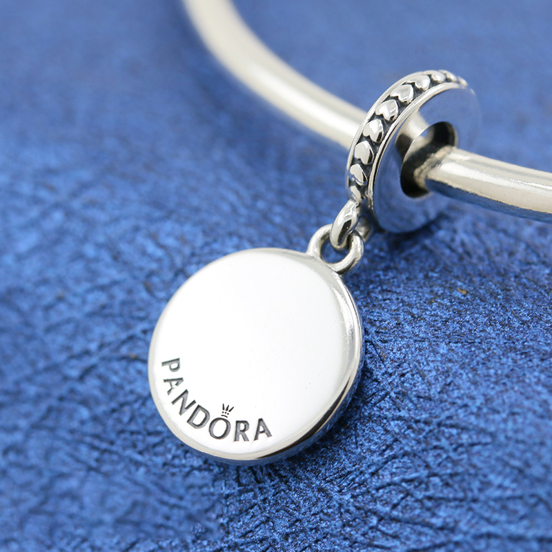 Pandora Silver Friends Are Family Pendant Dangle Charm