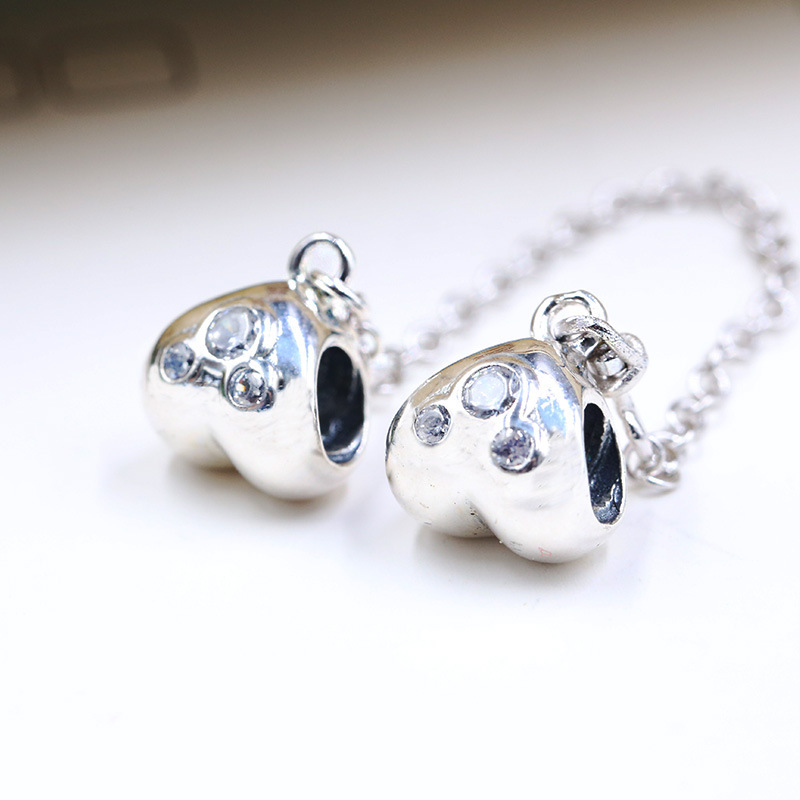 Pandora Mickey Mouse Safety Chain Charms Bracelet