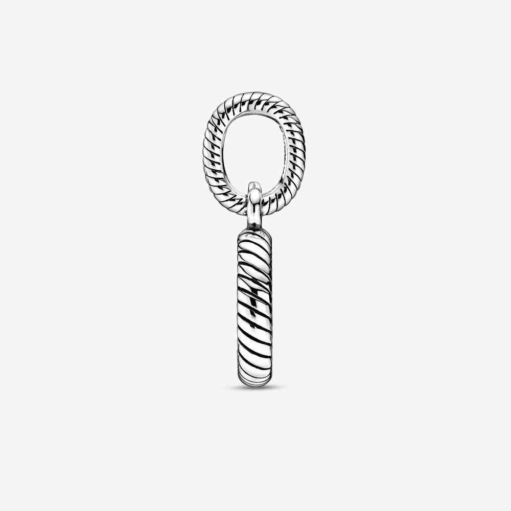 silver pandora snake chain pattern heart charm s925