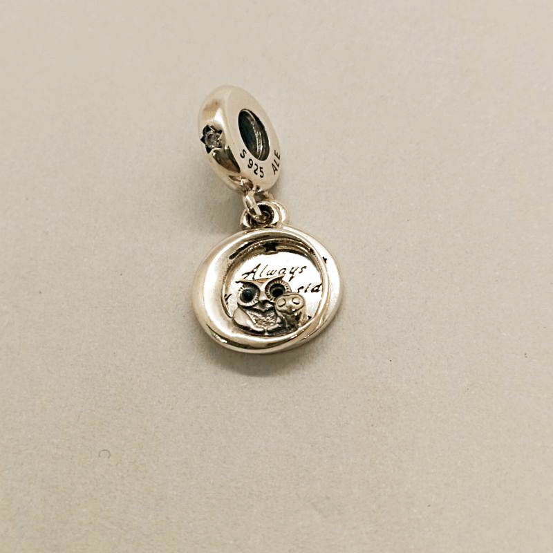 Pandora 'Always by your side OWL' Dangle Charm