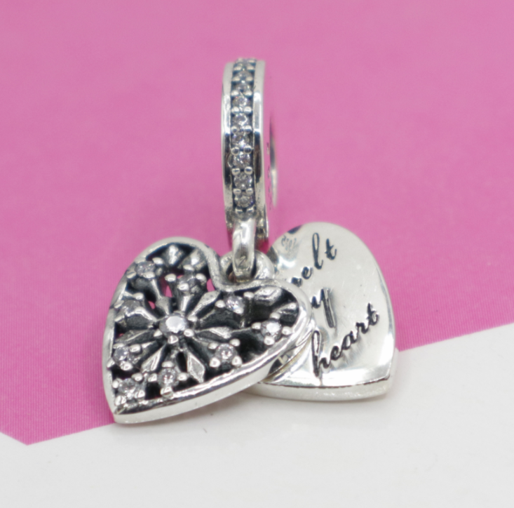 pandora you melt my heart charm sterling silver s925 ale cubic zirconia new